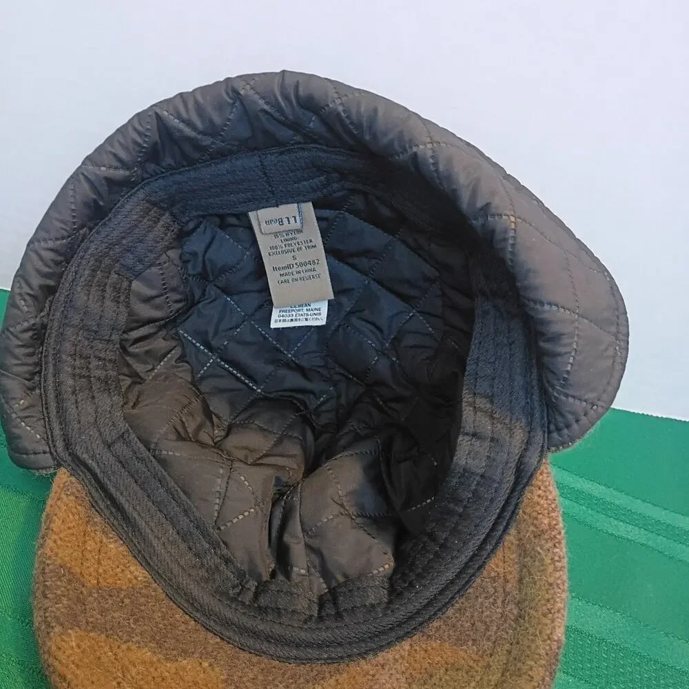 L.L. Bean Adults Maine Guide Wool Cap with PrimaLoft Camouflage Adult Small
